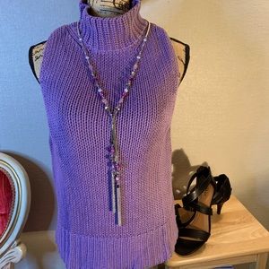 Route 66 💜 Original Clothing Co knit Purple top